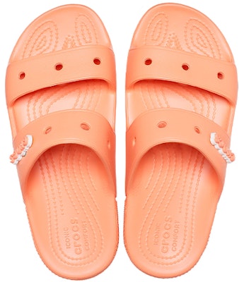 Crocs经典男女舒适红色拖鞋 206761-83E Shop Crocs经典男女舒适红色拖鞋 206761-83E