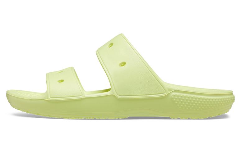 Crocs Classic Clog Cozy Unisex Yellow Slippers 206761-75U
