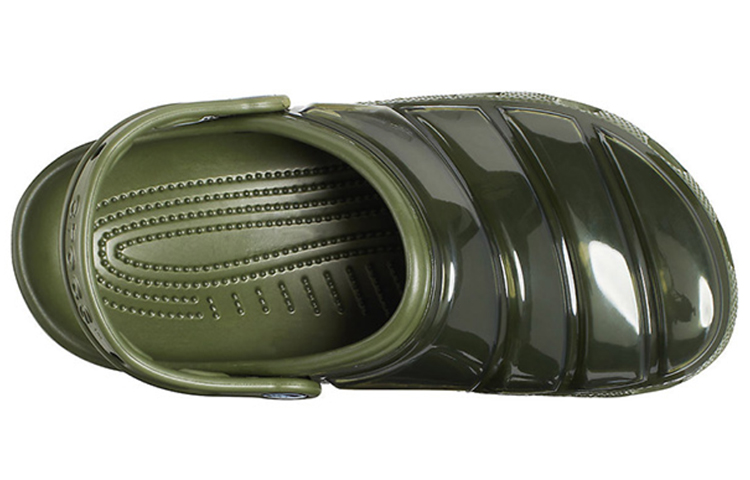 Lookbook Sandal Tentera Hijau Clog Classic Crocs 206624-309