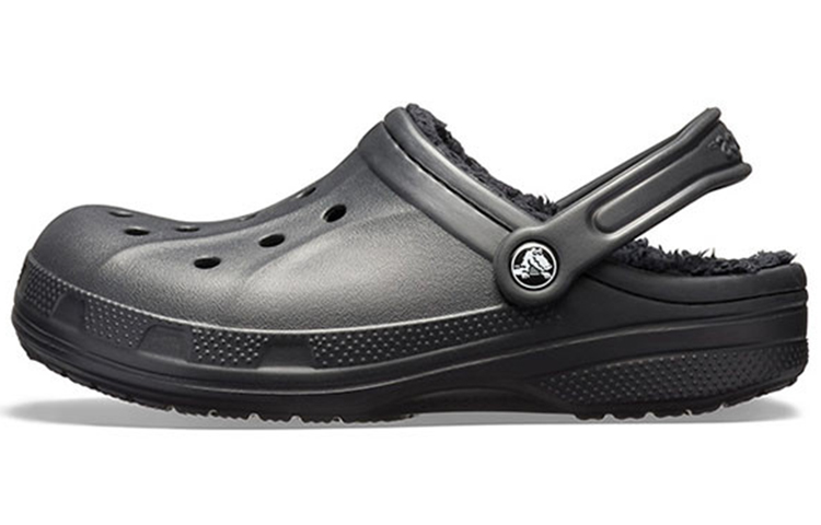 Crocs Classic Clog Crocs Stay Warm Wear-Resistant Sports Unisex Black Sandals