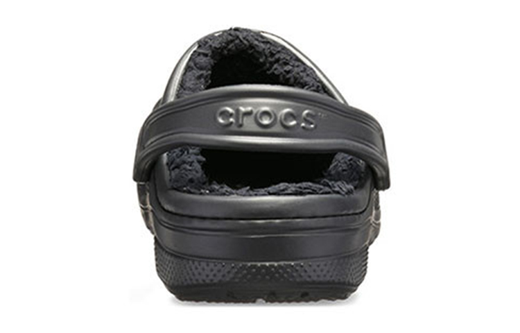 Crocs Classic Clog Crocs Stay Warm Wear-Resistant Sports Unisex Black Sandals 圖 5