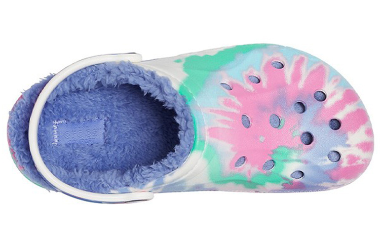 Shop Crocs Classic Clog Tie Dye Warna-warni Sandal Unisex 207329-6SO
