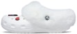 Selipar Unisex Crocs Classic Clog Putih untuk Lelaki Wanita 207409-100