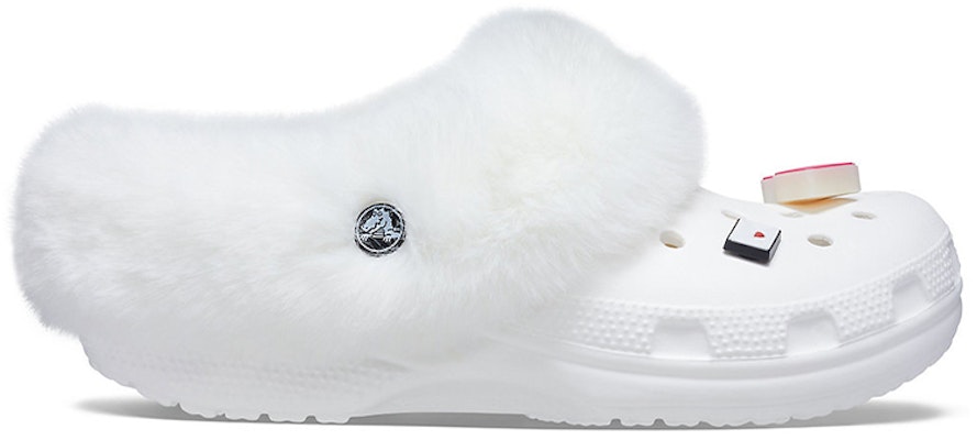 Crocs Classic Clog Crocs White Unisex Slippers 207409-100 Order Crocs Classic Clog Crocs White Unisex Slippers 207409-100