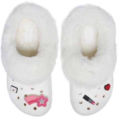 Crocs Classic Clog Crocs White Unisex Slippers 207409-100 Shop Crocs Classic Clog Crocs White Unisex Slippers 207409-100