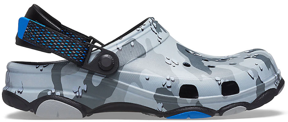 Crocs Classique Sabot Camouflage Désert Extérieur Plage Unisexe Noir Gris Sandales 207305-097 Order Crocs Classique Sabot Camouflage Désert Extérieur Plage Unisexe Noir Gris Sandales 207305-097