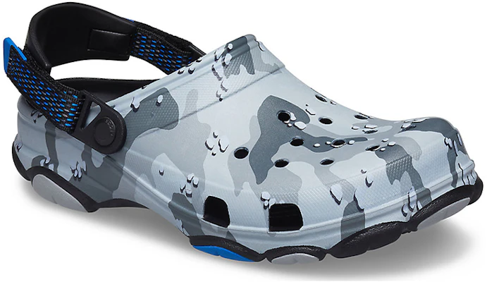 Crocs Classique Sabot Camouflage Désert Extérieur Plage Unisexe Noir Gris Sandales 207305-097 Lookbook Crocs Classique Sabot Camouflage Désert Extérieur Plage Unisexe Noir Gris Sandales 207305-097