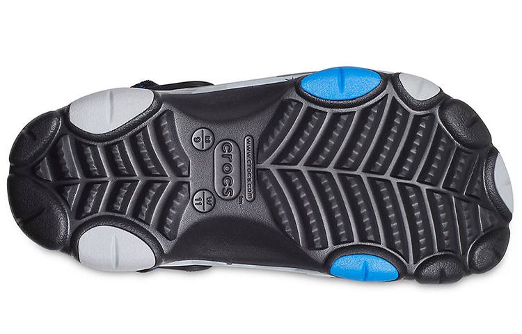 Sizing Crocs Classique Sabot Camouflage Désert Extérieur Plage Unisexe Noir Gris Sandales 207305-097