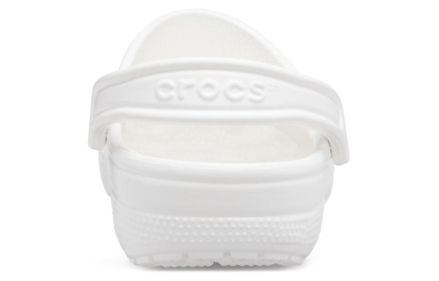 Crocs Classic Clog Logo 'White' 圖 4