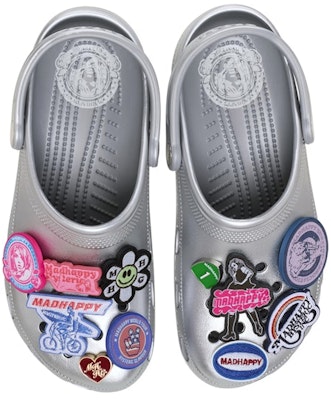 Crocs Classic Clog Madhappy Hysteric Glamour Silver 211386-040 Order Crocs Classic Clog Madhappy Hysteric Glamour Silver 211386-040