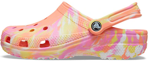 Crocs Classic Clog Marble Beach Sports Unisex Red Multi-Color Sandals 'Red' 206867-83F Crocs Classic Clog Marble Beach Sports Unisex Red Multi-Color Sandals 'Red' 206867-83F