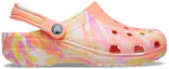 Order Crocs Classic Clog Marmor-Strand Unisex Rot Multicolor Sandalen ''Rot'' 206867-83F