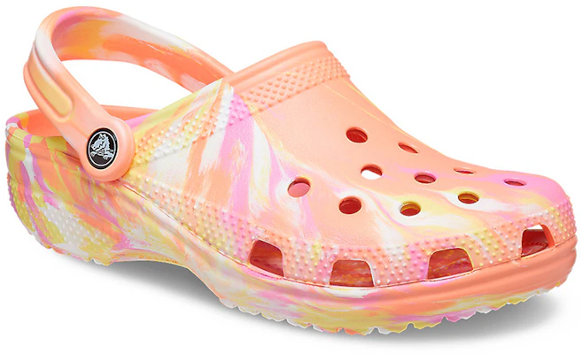 Crocs Classic Clog Marmor-Strand Unisex Rot Multicolor Sandalen ''Rot'' 206867-83F Lookbook Crocs Classic Clog Marmor-Strand Unisex Rot Multicolor Sandalen ''Rot'' 206867-83F