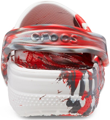 Crocs Classic Clog Marble Beach Sports Unisex Red White Sandals 'Red White' 206867-884 Purchase Crocs Classic Clog Marble Beach Sports Unisex Red White Sandals 'Red White' 206867-884
