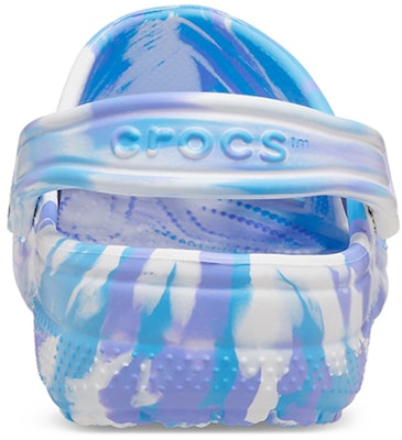 Crocs经典大理石海滩运动情侣凉鞋白蓝色 206867-1FK Purchase Crocs经典大理石海滩运动情侣凉鞋白蓝色 206867-1FK