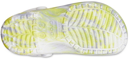 Crocs Zueco Clásico Mármol Playa Deportivo Unisex Blanco Gris Sandalias 206867-1FJ Details for Crocs Zueco Clásico Mármol Playa Deportivo Unisex Blanco Gris Sandalias 206867-1FJ