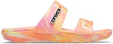 Order Selipar Crocs Classic Clog Marble Beach Unisex Warna Merah Pelbagai 'Red' 207701-83F