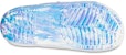 Crocs Classic Clog Marble Beach Unisex Putih Biru Selipar 'White Blue' 207701-1FK