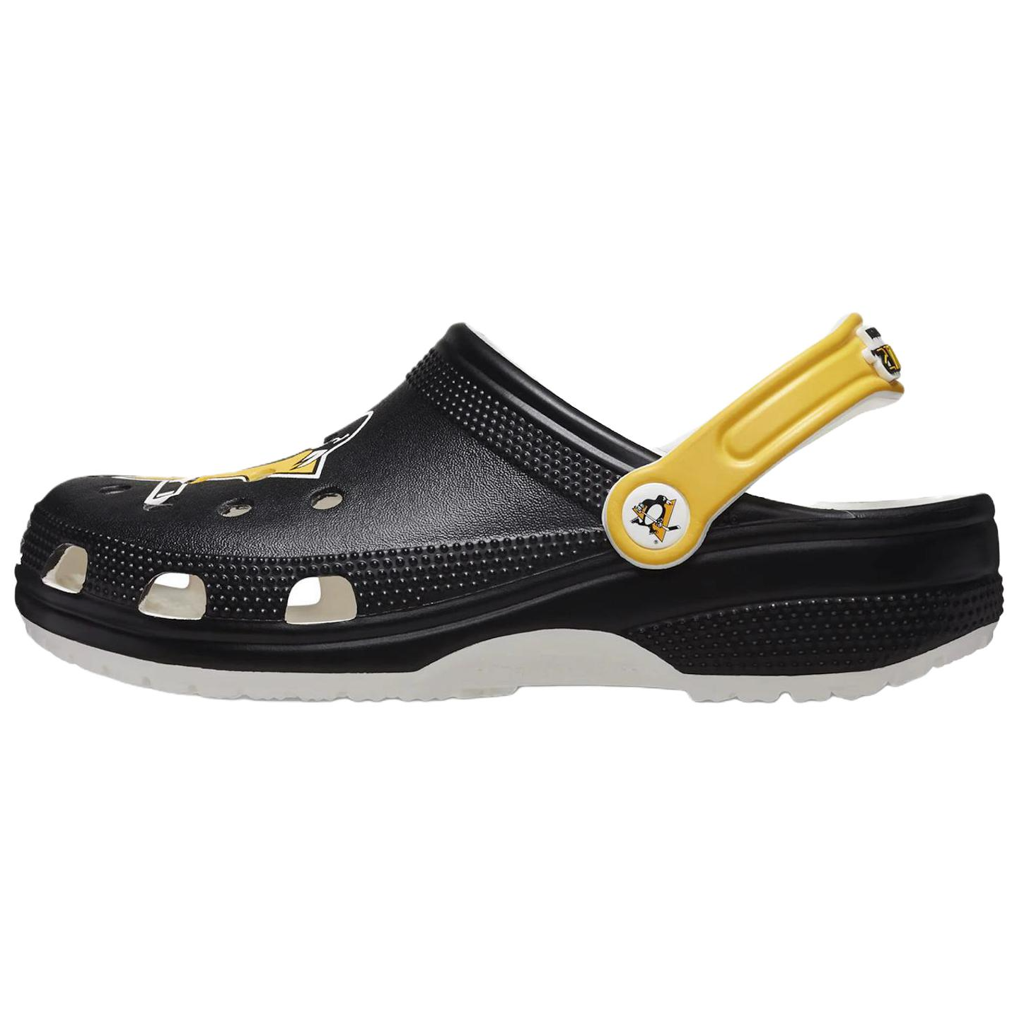 Crocs Classic Clog NHL Pittsburgh Penguins Team Shoes 209521-100