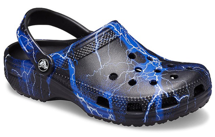 Order Crocs Classique Sabots Noirs à Motifs 206565-066
