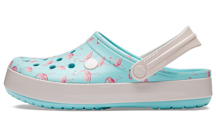 Crocs Classic Clog Pattern Crocs Beach ice blue Sandals 205579-4IU