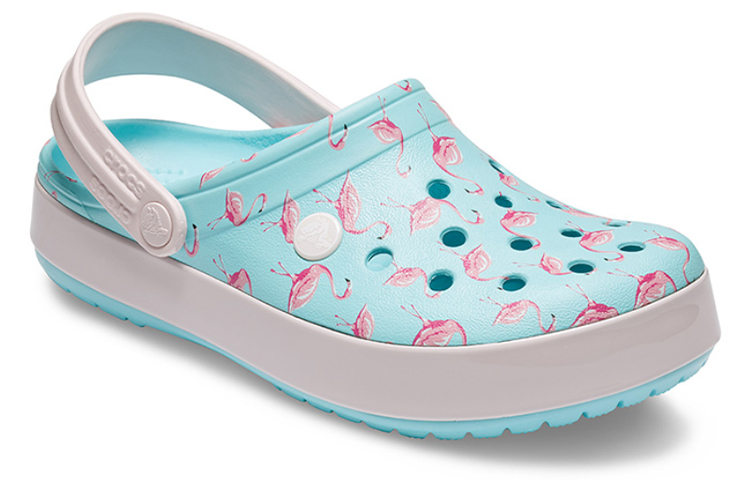 Order Crocs Classic Pattern Clog Beach Ice Blue Sandali 205579-4IU