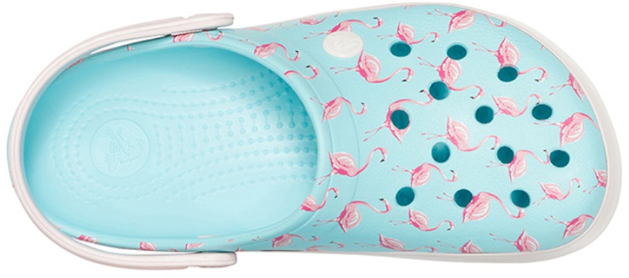 Crocs Classic Clog Pattern Crocs Beach ice blue Sandals 205579-4IU Lookbook Crocs Classic Clog Pattern Crocs Beach ice blue Sandals 205579-4IU