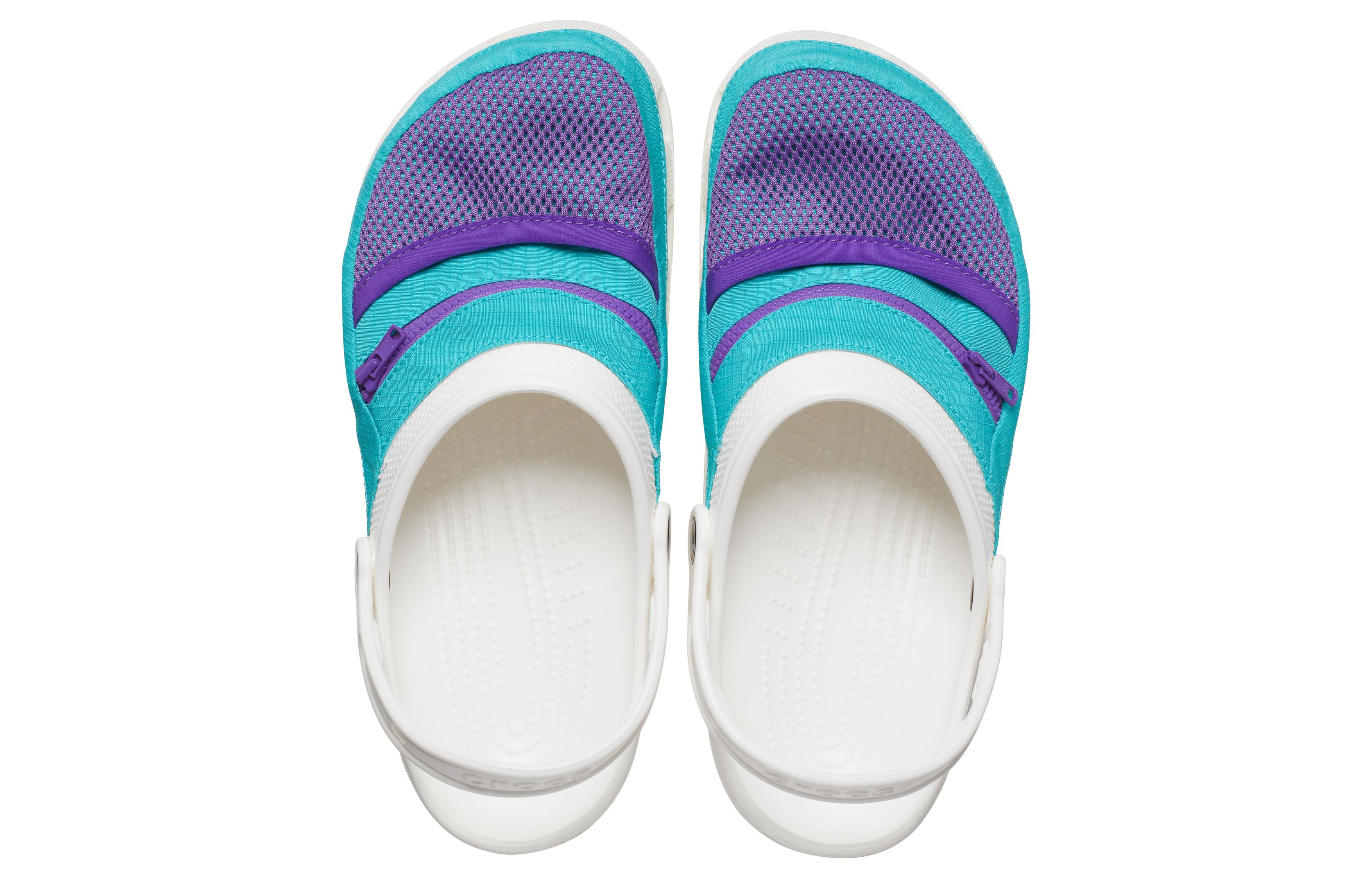 Crocs Classic Clog Pocket Crocs Blue Sandals 圖 5