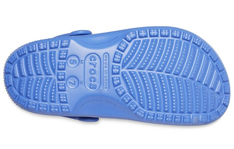 Shop Sandal Crocs Klasik Biru Malaysia 206624-434