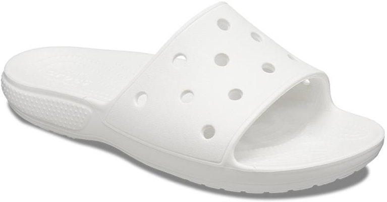 크록스 클래식 클로그 슬리퍼 화이트 206121-100 Lookbook 크록스 클래식 클로그 슬리퍼 화이트 206121-100