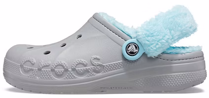 Crocs Classic clog Stay Warm Fleece Lined Shoe Unisex Gray Blue 206633-0IG Crocs Classic clog Stay Warm Fleece Lined Shoe Unisex Gray Blue 206633-0IG