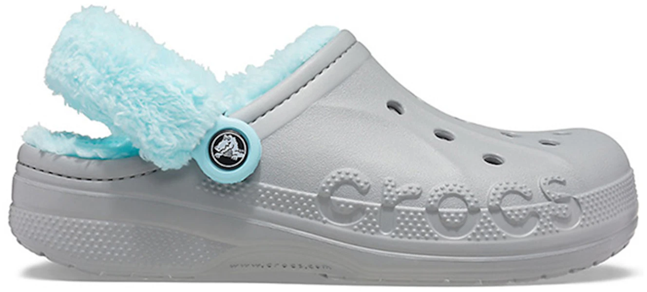 Crocs 卡駱馳 Classic clog 保暖加絨洞洞鞋 男女同款 灰藍 Lookbook Crocs 卡駱馳 Classic clog 保暖加絨洞洞鞋 男女同款 灰藍