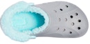 Shop Kasut Crocs Klasik Fleece Berlapis Hangat Uniseks Kelabu Biru 206633-0IG