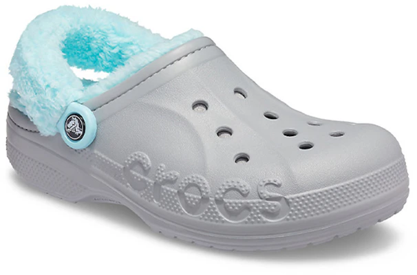 Crocs 卡駱馳 Classic clog 保暖加絨洞洞鞋 男女同款 灰藍 Shop Crocs 卡駱馳 Classic clog 保暖加絨洞洞鞋 男女同款 灰藍