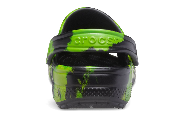 Details for Crocs Classic Clog Tie Dye Black Lime Punch 205453-0GU