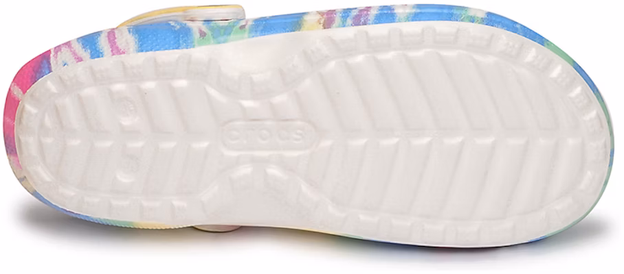 Crocs Classic Clog Tie Dye Crocs Multi-Color Blue 206341-4SO Sizing Crocs Classic Clog Tie Dye Crocs Multi-Color Blue 206341-4SO
