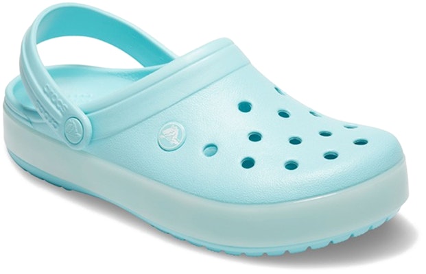 Crocs Classic Clog translucent Beach ice blue Sandals 205894-4S3 Order Crocs Classic Clog translucent Beach ice blue Sandals 205894-4S3