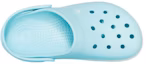 Shop Crocs Classic Clog translucent Beach ice blue Sandals 205894-4S3