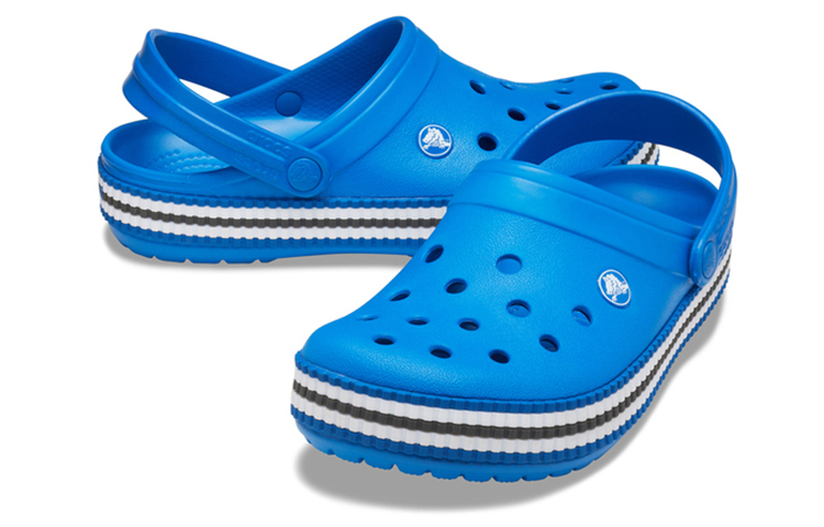 Crocs Classic Clogs 'Blue White' 圖 4