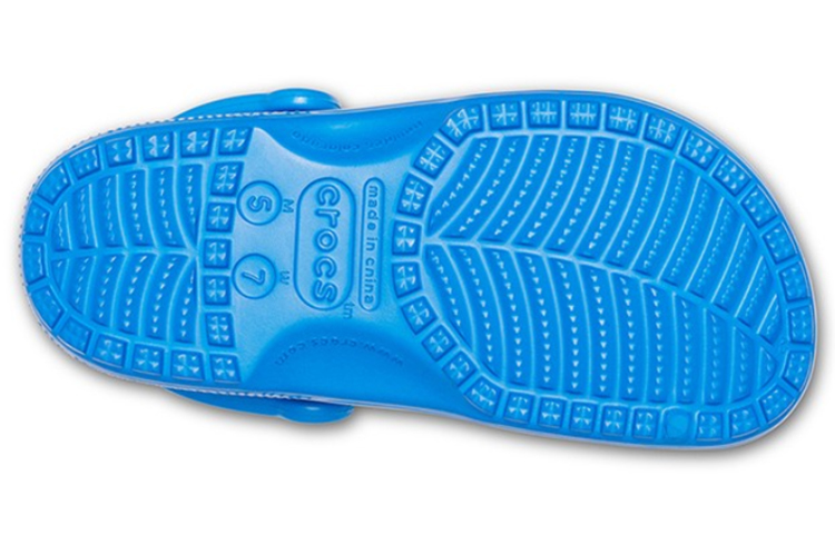 Shop Sandalias Crocs Classic Clog Azul Playa 10001-4JL