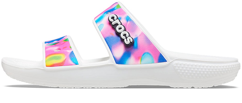 Crocs经典多彩双色男女白粉凉鞋 '白色粉色' 207771-102 Buy Crocs经典多彩双色男女白粉凉鞋 '白色粉色' 207771-102