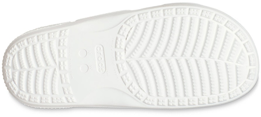 Crocs Classic Colorful Unisex White Pink Slippers 'White Pink' 207771-102 Details for Crocs Classic Colorful Unisex White Pink Slippers 'White Pink' 207771-102