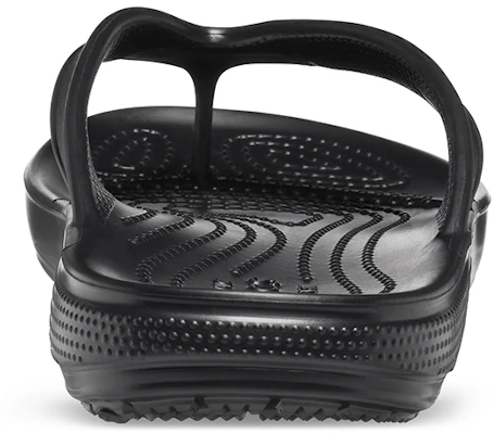Crocs 卡駱馳 Classic 舒適防滑 人字運動拖鞋 男女同款 黑 Details for Crocs 卡駱馳 Classic 舒適防滑 人字運動拖鞋 男女同款 黑