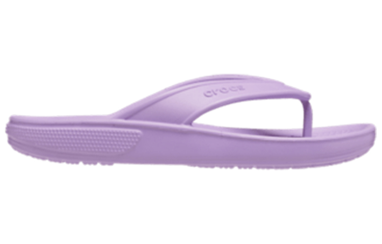 Order Crocs 卡骆驰 Classic 舒适防滑 人字运动拖鞋 男女同款 紫色