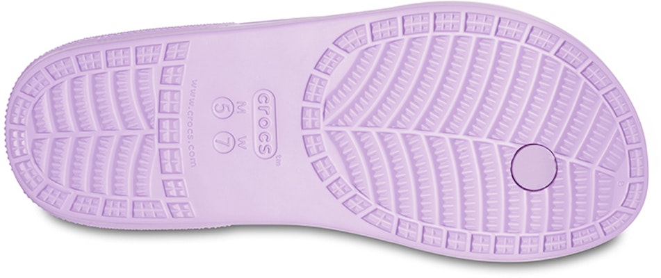 Crocs Classic Cozy Non-Slip Flip-Flops Unisex Purple 206119-5PR Sizing Crocs Classic Cozy Non-Slip Flip-Flops Unisex Purple 206119-5PR