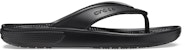 Crocs Classic Cozy Non-Slip Flip-Flops Unisex Black 206119-001