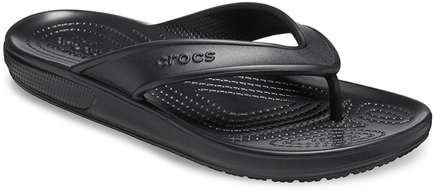 Crocs Classic Cozy Non-Slip Flip-Flops Unisex Black 206119-001 Lookbook Crocs Classic Cozy Non-Slip Flip-Flops Unisex Black 206119-001