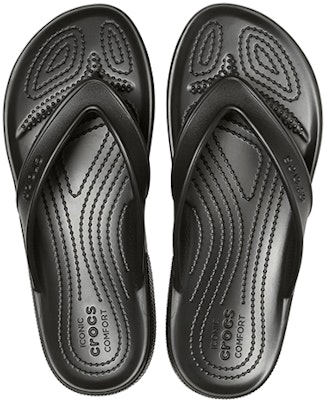 Crocs Classic Cozy Non-Slip Flip-Flops Unisex Black 206119-001 Purchase Crocs Classic Cozy Non-Slip Flip-Flops Unisex Black 206119-001