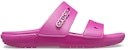 Crocs Classic Cozy Unisex Ungu Merah Sandal 206761-6SV