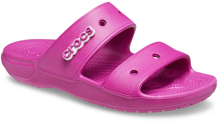 Crocs经典舒适男女款紫红色凉鞋 206761-6SV Lookbook Crocs经典舒适男女款紫红色凉鞋 206761-6SV